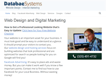 Tablet Screenshot of databae.com